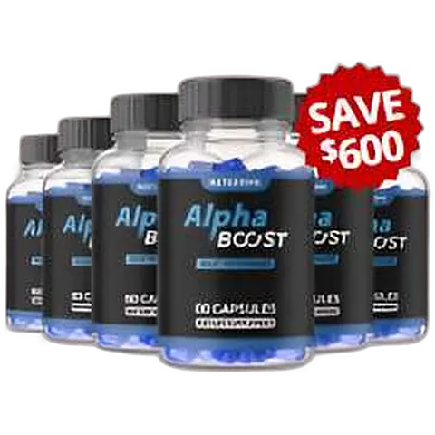 Alpha Boost 6 bottles — 180-day supply
